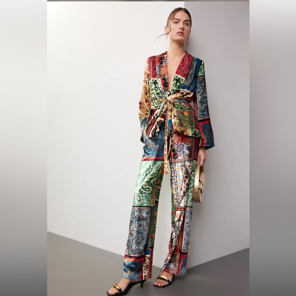 SFIZIO Patchwork Velvet Trousers, RTR - Picture 2 of 11